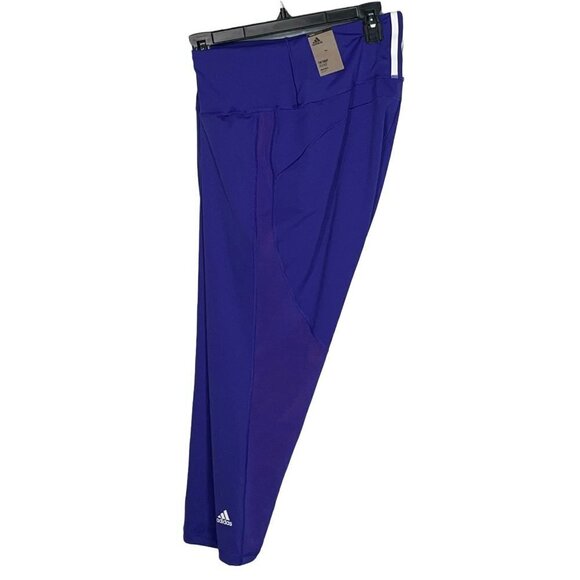 NWT ADIDAS Believe This 2.0 Prime Blue 7/8 Leggings - Blue/reddish - Size: 2X - Picture 2 of 12